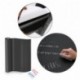 TTMOW Vinilo Lámina de Pizarra Negra Flexible Adhesivo Removible para Escribir y Borrar incluye 5 tizas , 45 x 200 cm, Color