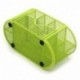BTSKY Organizador de Escritorio Caja Escribanía con 9 Compartimentos Verde