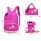 Bcony Conjunto de 3 Dot Lindo Las Mochilas Escolares Universidad/Bolsas Escolares/Mochila niños niñas Adolescentes + Mini Bol