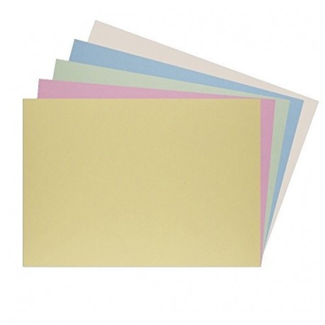 Casa de la tarjeta y Papel A6, 160 g/m², die tarjeta – varios colores Pastel Pack de 300 hojas 
