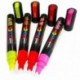 Set de 4 rotuladores fluorescentes de Posca, referencia PC-5M, vienen en estuche