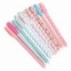 zedtom 10 piezas Multi Colores Colorful Bolígrafo Tinta Gel – kawaii Stationery Bolígrafo Dieci colores papel pluma