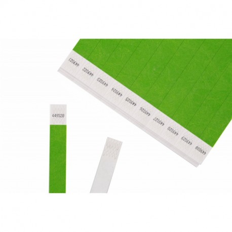 Cintapunto® - Tyvek pulseras 1000 unidades 1,9 cm, Pulseras para eventos 1000 unidades, Pulseras de papel Tyvek 1000 unidades