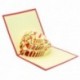 Medigy 3d Pop Up Cartes de vœux Happy Birthday carte danniversaire avec trois Couche gâteau danniversaire Cartes de modèle