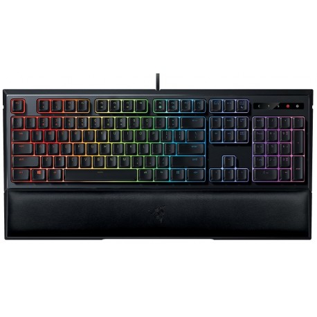 Razer Ornata Chroma - Teclado gaming con membrana mecánica reposamuñecas de tipo ergonómico y retroiluminación RGB chroma -