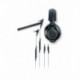Plantronics 941631 - Auricular estéreo biaural para Consola 600HS, Color Negro