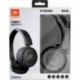 JBL T450BT - Auriculares de diadema inalámbricos con Bluetooth 4.0, sonido Pure Bass, 11h de música continua, negro