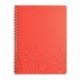 Cuadernos 46550099 A4 Urban Chic de Leitz, de rayas y con espiral, con cubierta de cartón en varios colores, color varios col
