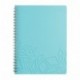 Cuadernos 46550099 A4 Urban Chic de Leitz, de rayas y con espiral, con cubierta de cartón en varios colores, color varios col