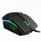 Mars Gaming MM116 - Ratón gaming para PC 3200 DPI, sensor óptico profesional, iluminación 7 colores RGB flow, 6 botones gami