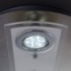 B.K.Licht Lámpara de techo I Redonda I 4 x 3 W bombillas LED GU10 I Giratoria I Plafón I Metal y cristal I Foco LED para tech