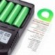 Aplic - Cargador de baterías / pilas recargable | Estación de carga de pilas universal / Intelligent 4 Bay Battery Charger | 