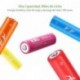 EBL 2500mAh AA Ni-MH Arco iris de la Batería Recargable para los Equipos Domésticos Paquete de 10 Unidades 