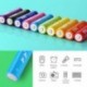 EBL 2500mAh AA Ni-MH Arco iris de la Batería Recargable para los Equipos Domésticos Paquete de 10 Unidades 