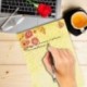 Rancco 60 PC que escriben los efectos de escritorio papel / papel de carta, papel de escritura clásico de la letra del diseño