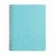 Cuaderno de espiral 46570099, A5, lineado, Urban Chic, con cubierta de cartón, de varios colores, de la marca Leitz, color va