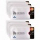 ✅ Bloqueo RFID - ANTI FRAUDE - Protectores para Tarjetas de Crédito Débito Sanitaria Identificaciones - Protector Pasaporte -