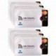 ✅ Bloqueo RFID - ANTI FRAUDE - Protectores para Tarjetas de Crédito Débito Sanitaria Identificaciones - Protector Pasaporte -