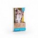 Mustard Cat in A Box - Taco de notas adhesivas, blocs de notas adhesivas, incluye 150 hojas, diseño de gato