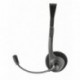 Trust Ziva - Auriculares con micrófono para Ordenador, Color Negro