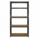 Monster Racking - 2 Estanterías T-Rax de Acero Sin Tornillos Grises 90cm x 30cm x 180cm
