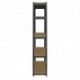 Monster Racking - 2 Estanterías T-Rax de Acero Sin Tornillos Grises 90cm x 30cm x 180cm