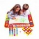 TQP-CK Doodle del Aqua Niños Toy Juguetes Dibujo Mat Magic Pen Educativa 1 Mat + 4 Wate