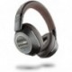 Plantronics Backbeat PRO 2 - Auriculares Inalambricos con Microfono i Anulacion de Ruido, Negro/Marron