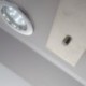 Lámpara de techo LED I 6 focos I Marco cuadrado I Incluye 6 luces GU10 de 3 W I Lámpara para habitación I Color níquel mate I
