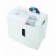 HSM Shredstar X5 - Destructora de documentos, 4.5 x 30 mm, color blanco plata