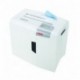 HSM Shredstar X5 - Destructora de documentos, 4.5 x 30 mm, color blanco plata