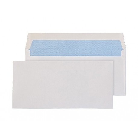 Oficina Club 89 x 152 mm, 80 g/m² tipo cartera – Paquete de sobres con cierre engomado 50 unidades , color blanco