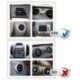 IZUKU Soporte Movil Coche Ventilación Universal 360 Grados Rotación Porta Movil Coche para Rejillas del Aire de Coche para iP