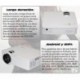 proyector Mod L280 con Android, WiFi, HDMI, USB,SD, AC3, 2 años de garantía