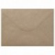 100 vintage Kraft Brun strié enveloppes format C5 162 mm x 229 mm