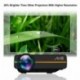 Mini Proyector, ARTLII 1200 Lúmenes LED Portátil Casero HD 1080P Vídeo Proyectores VGA/USB/SD/AV/HDMI Negro 