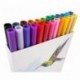 Set de rotuladores con doble punta de pincel- 24 colores - alta calidad, crea un efecto acuarela - Ideal para libros para col