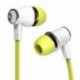 Tefamore Auriculares Estéreo De 3.5mm Con Micrófono En-Oído Para Teléfono Móvil Verde 