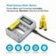 Cargador batería AA / AAA / Ni-MH / Ni-CD, Tycipy Cargador de Baterías Con Pantalla LCD Super Clearly Display - Cargador Pila