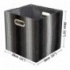 Mayspring plegable caja de almacenaje cubo papelera de cesta para ropa sucia, juguetes, ropa, DVD, libros, alimentos, ropa de