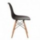 SKLUM Silla IMS Negro Madera Natural - Elige Color 