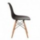 SKLUM Silla IMS Negro Madera Natural - Elige Color 