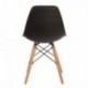 SKLUM Silla IMS Negro Madera Natural - Elige Color 