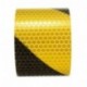 tuqiang® 3 m Negro con amarillo sarga banda reflectante etiqueta Seguridad Alerta conspic uity Noche reflector rayas Tape pel