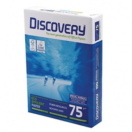 Discovery papel A4 75 gsm blanco [unidades 2500]