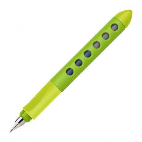 Faber-Castell 149815 Scribolino – Pluma estilográfica diestros, color verde claro