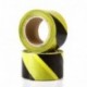 TopSoon Cinta de Señalización Amarillo y Negro 200 m x 70 mm no Adhesivo