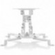 soporte universal para proyector de deleyCON para techo / inclinable +-15° / 360 ° / soporta hasta 13,5 kg / cable de guía / 