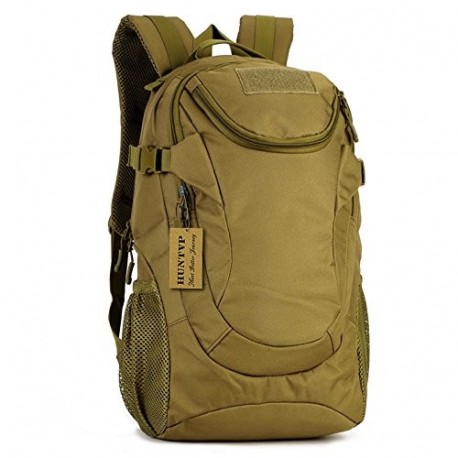 Huntvp Mochila de Asalto Estilo Militar Táctical Gran Mochila de Nylon Impermeable 25L Para Las Actividades Aire Libre Sender