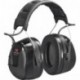 3M HRXS220A Protectores Auditivos con Radio FM, 32 dB, Negro